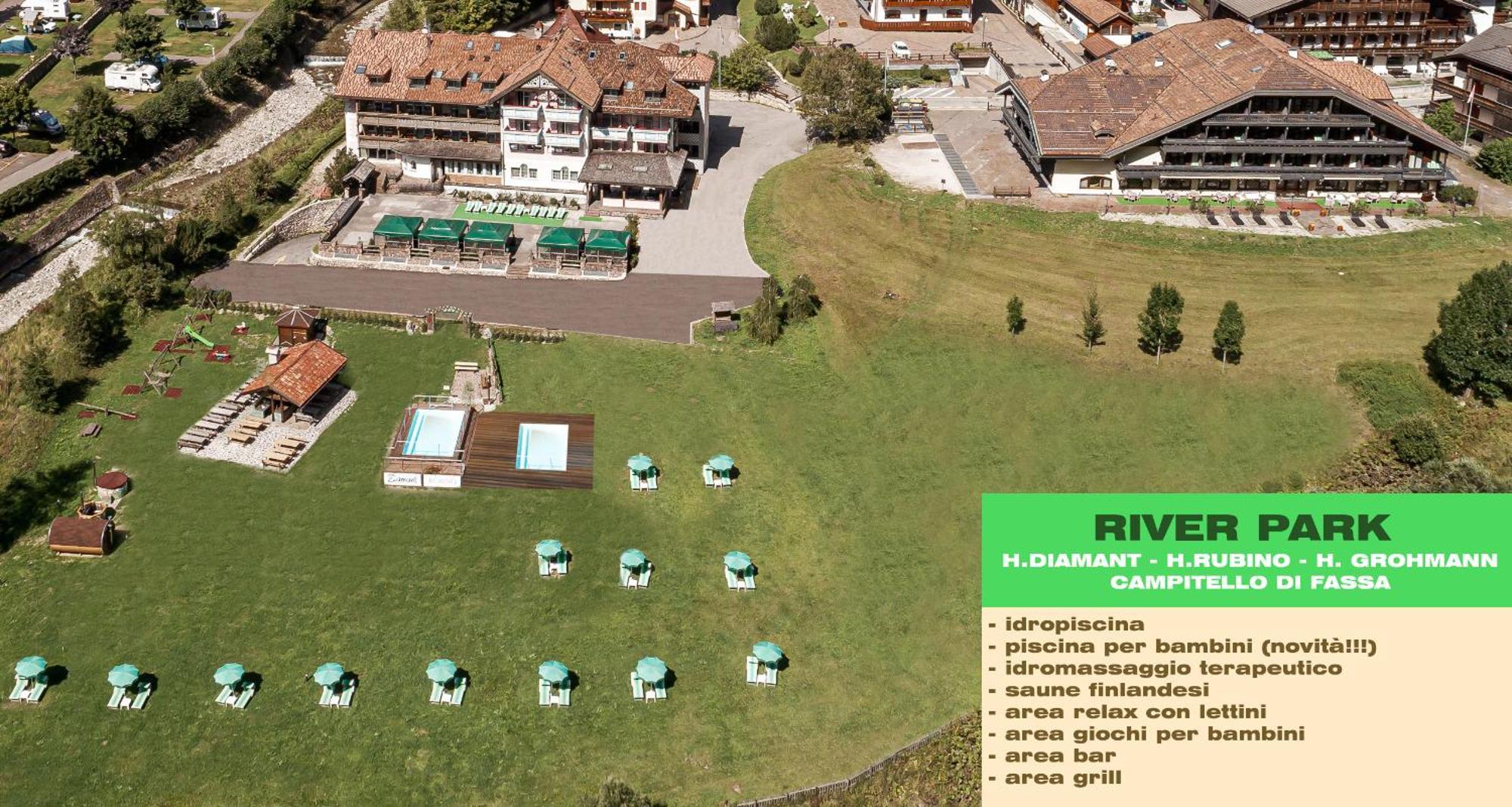 Hotel Diamant Park Campitello di Fassa Exterior foto